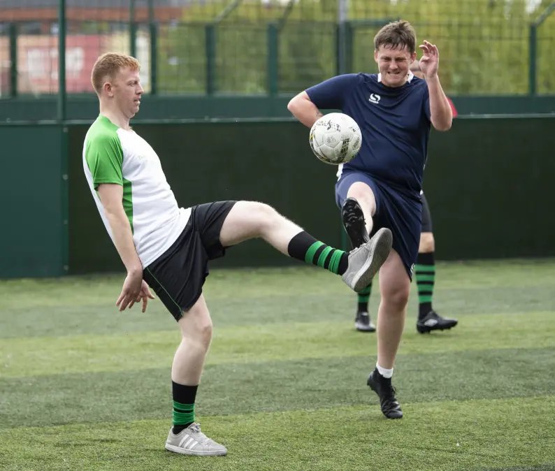 Two teams come together in the Partnership Trophy