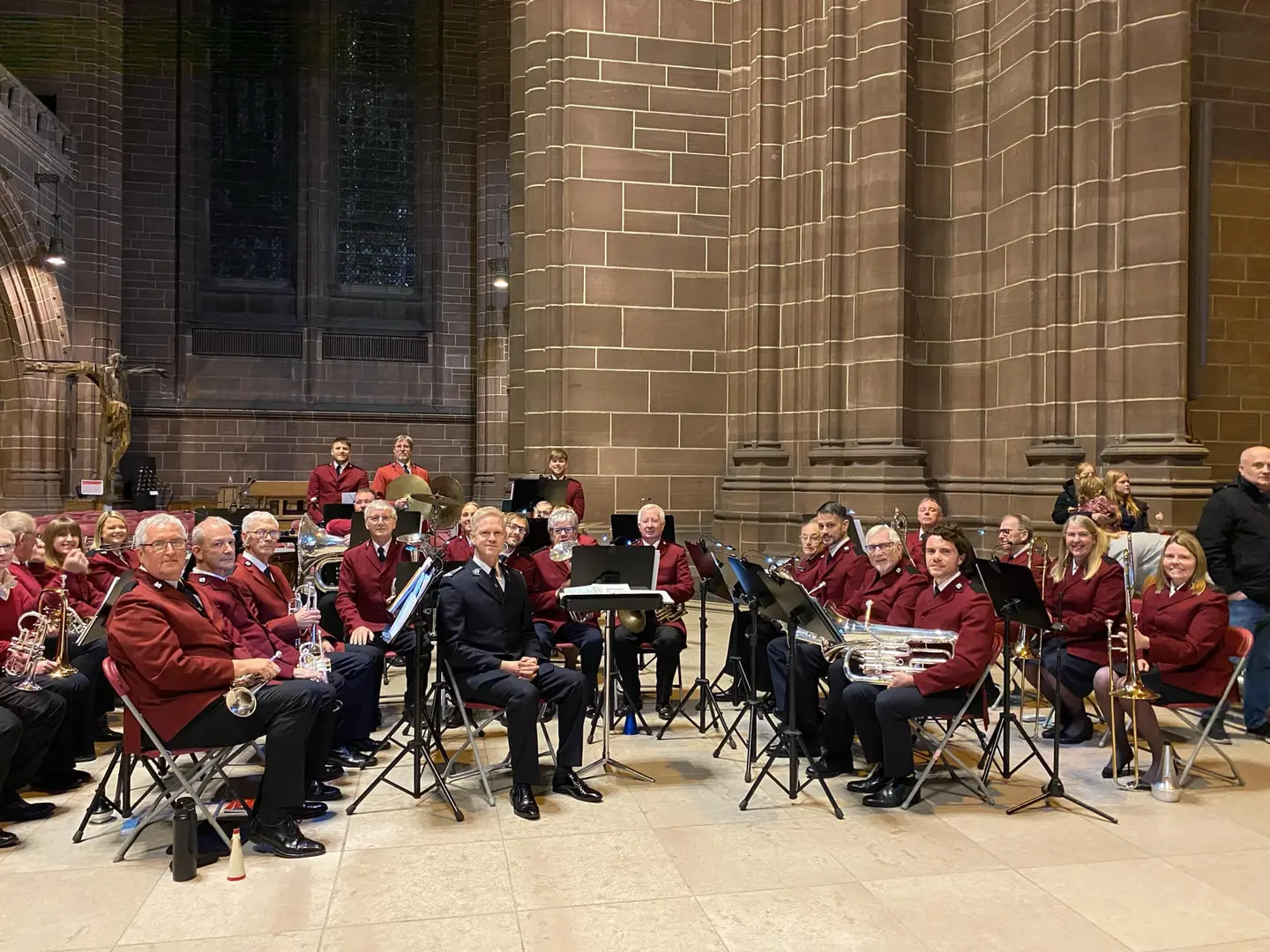 Liverpool Walton Band at Liverpool Anglican Cathedral 