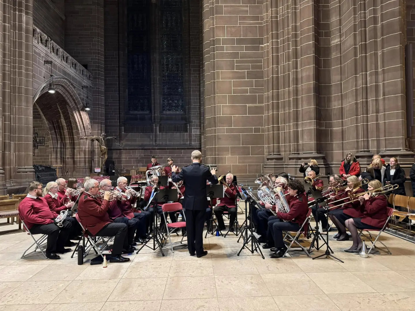 Liverpool Walton Band at Liverpool Anglican Cathedral 