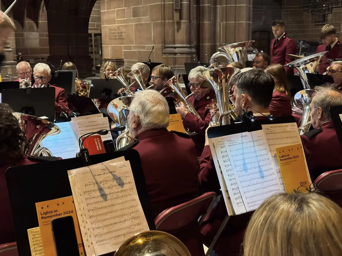 Liverpool Walton Band at Liverpool Anglican Cathedral 