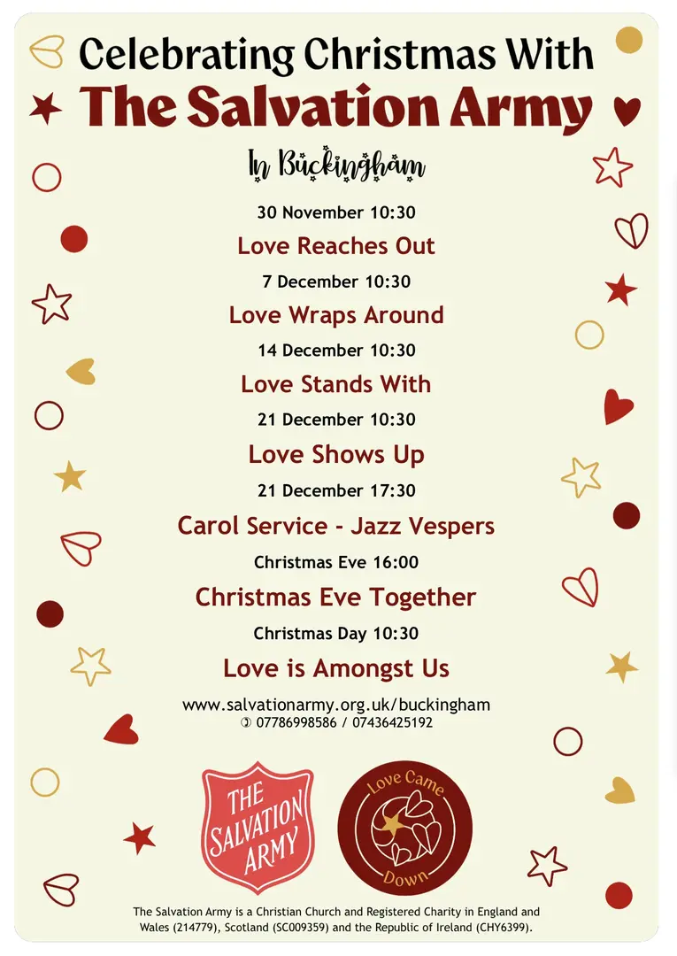 Christmas with The Salvation Army Buckingham