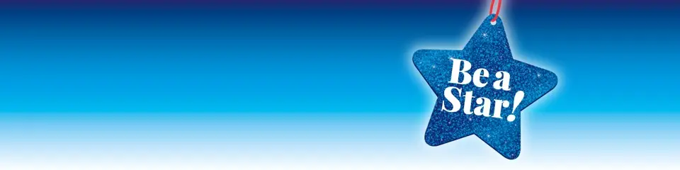 Be a star logo