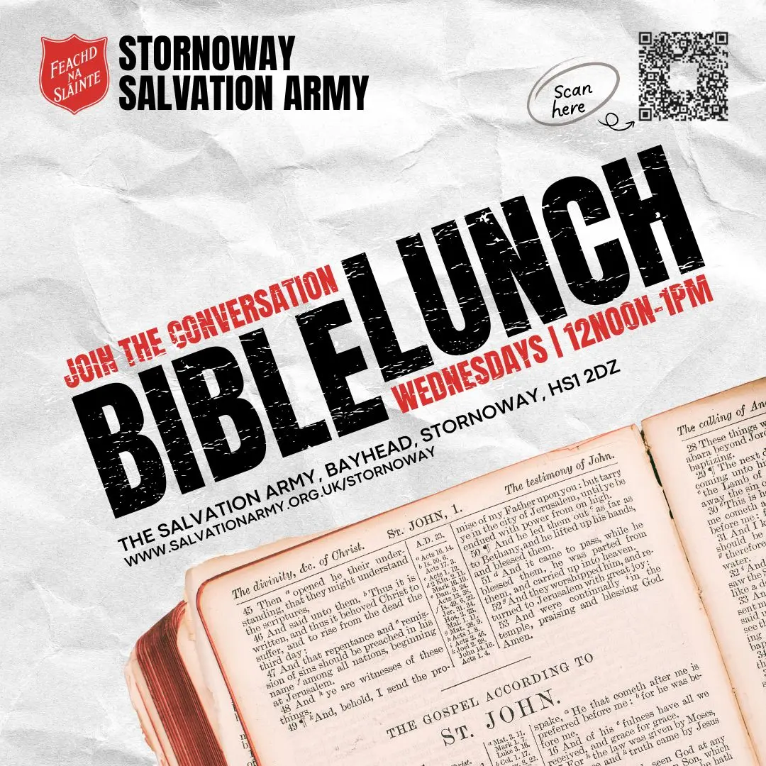 Bible Lunch flyer