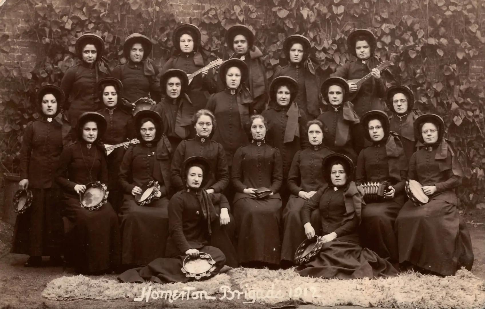 Photograph of Homerton Brigade, 1912