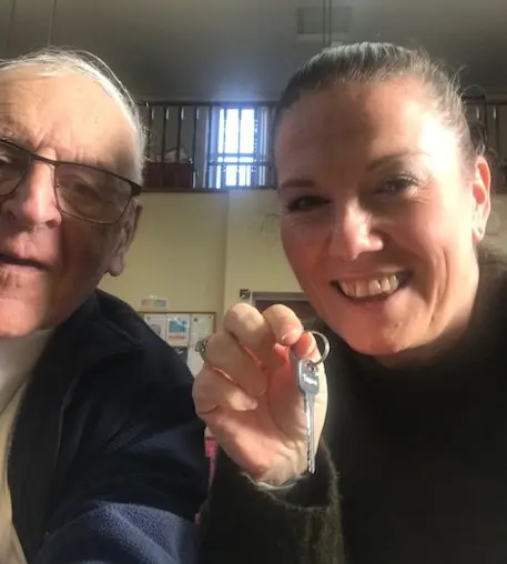 Wrexham Council Group receives a key to the hall