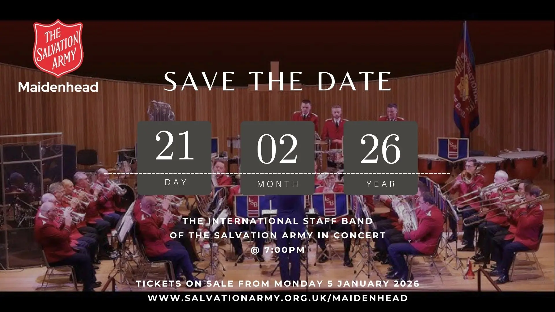 ISB @ Maidenhead Save the Date poster