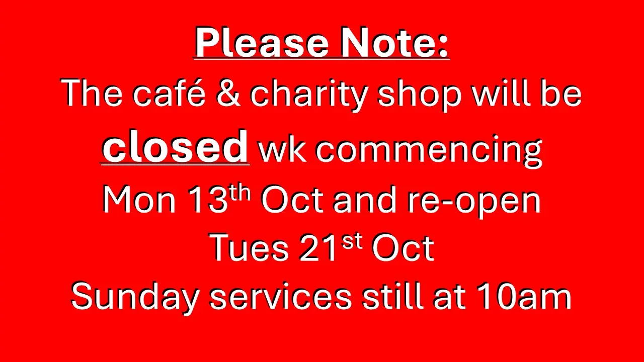 Mold shop closed notice