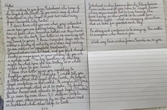 A picture of a letter