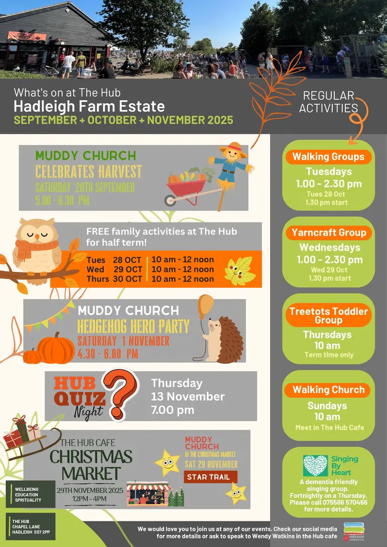 What's On at Hadleigh Farm Estate