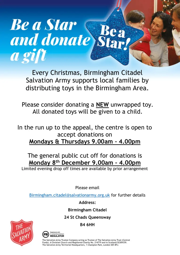 The Salvation Army Christmas Present Appeal