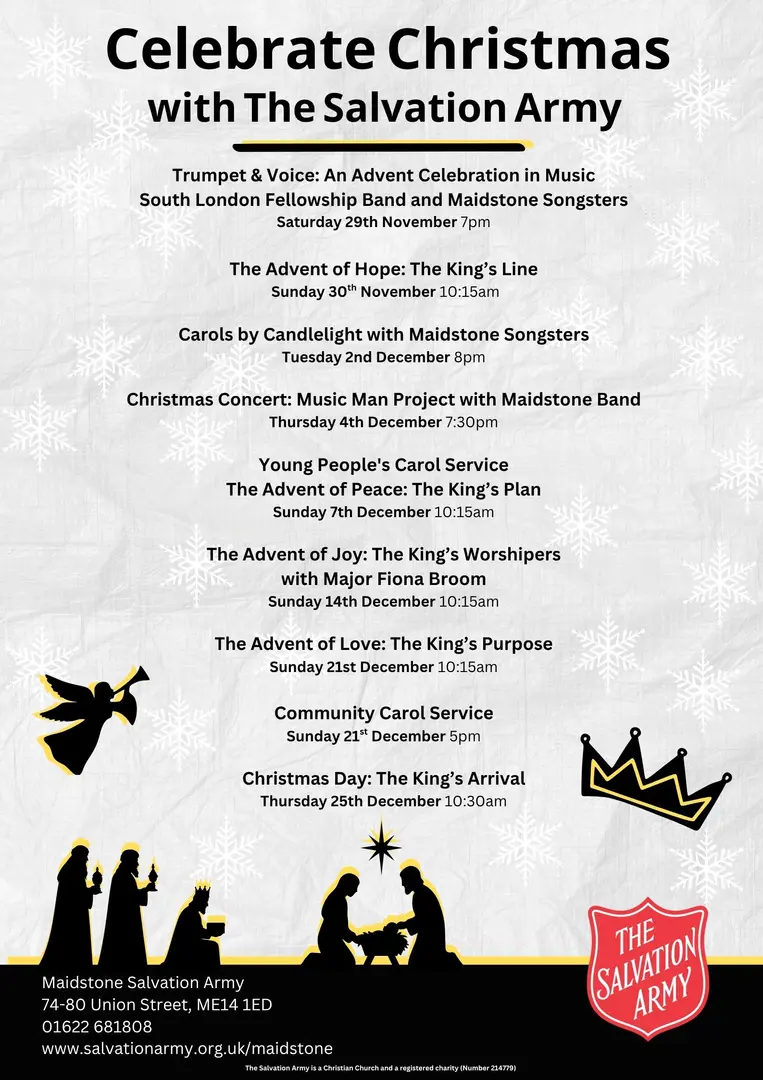 Celebrate Christmas with The Salvation Army