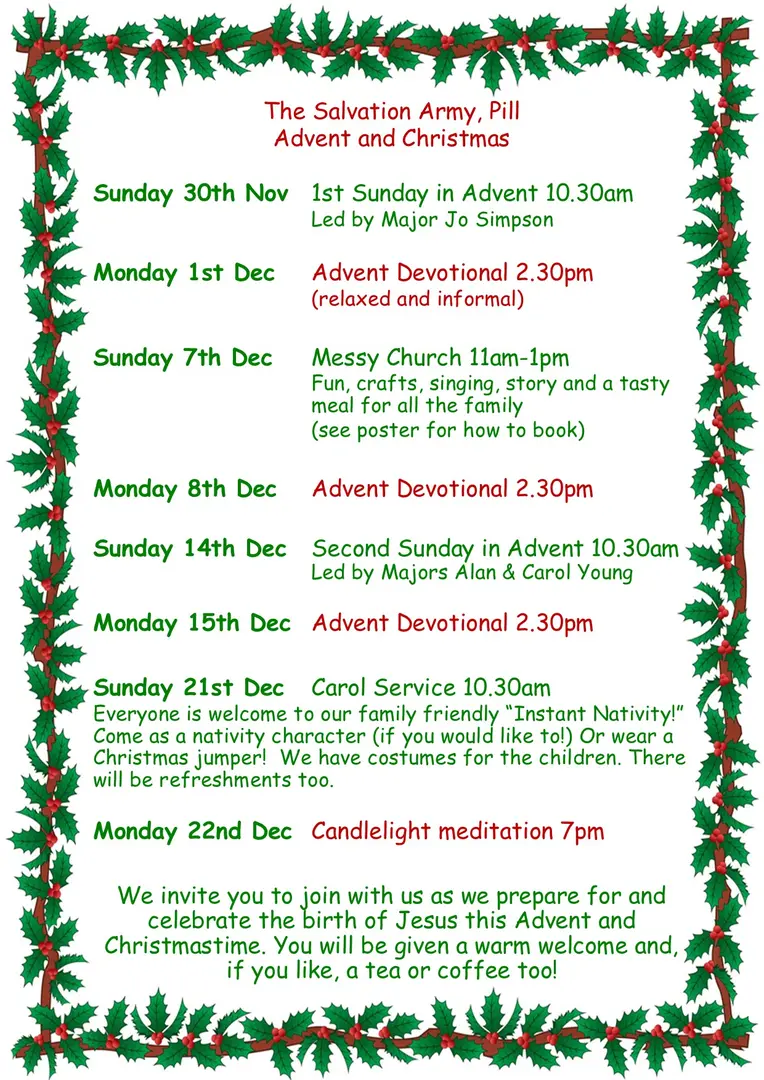 Christmas Programme 25