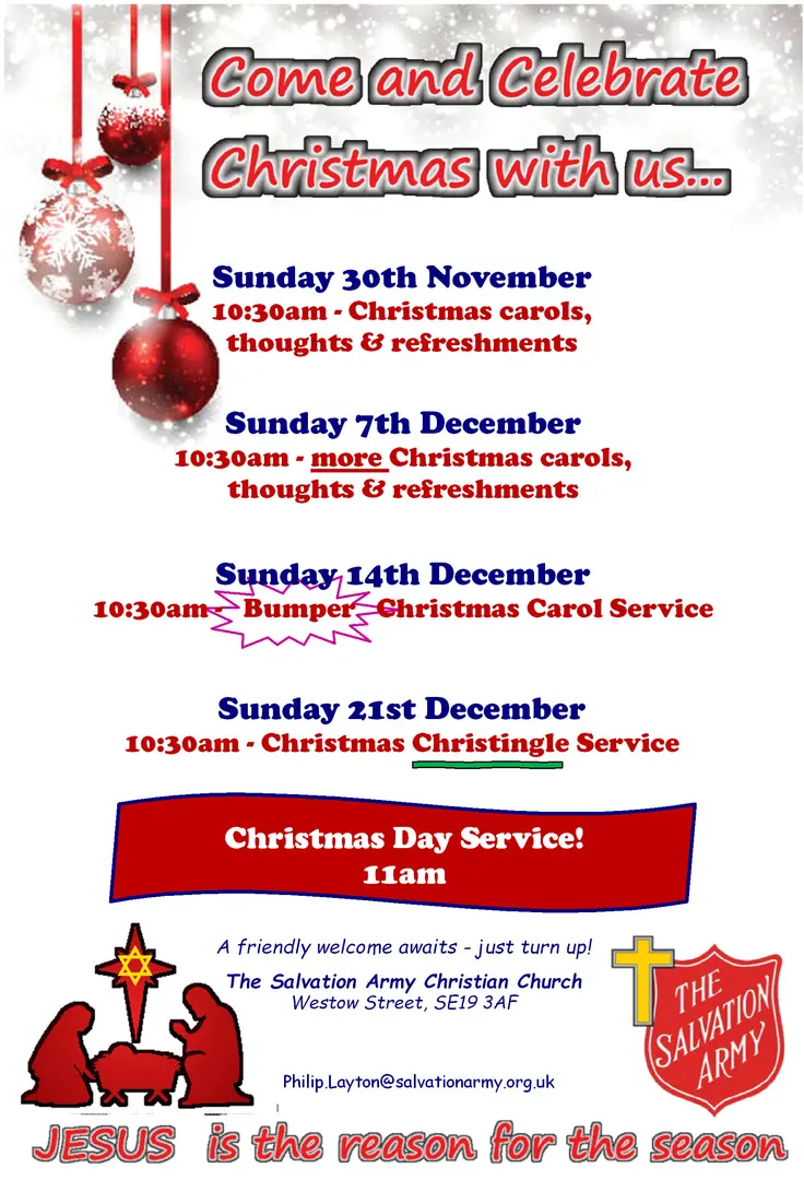 Christmas events 2025