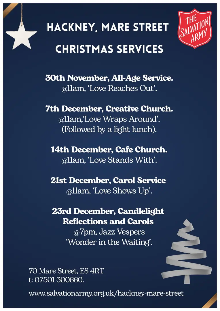 Mare Street Services Christmas 2025