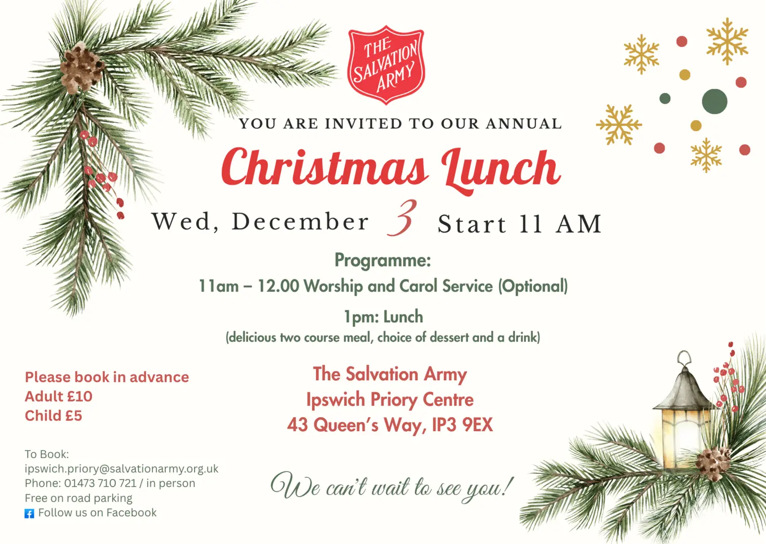 Christmas Lunch 2025