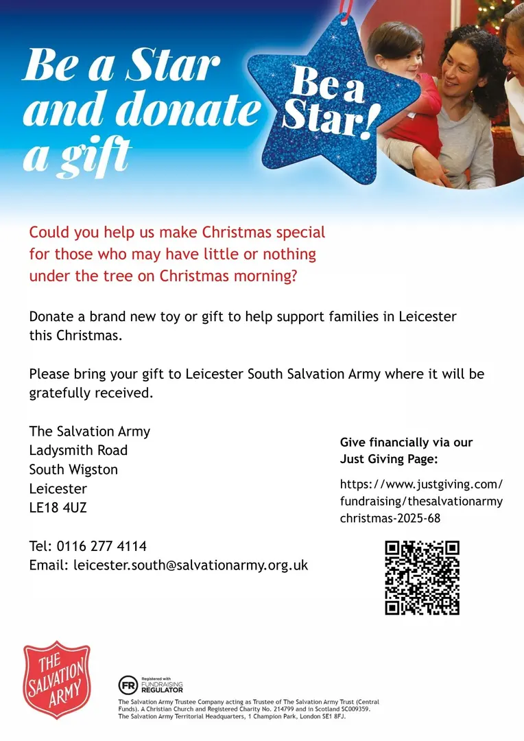 Leicester South Toy Appeal 2025