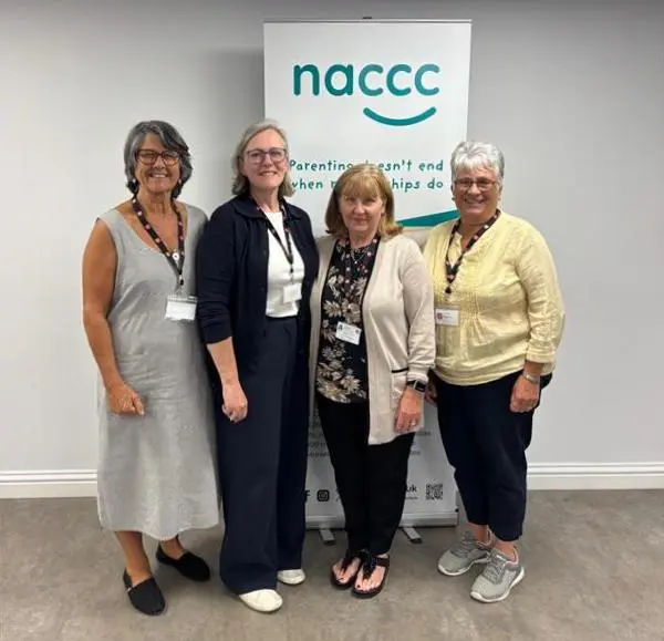 Andrea Stevens and volunteers at the NACCC AGM