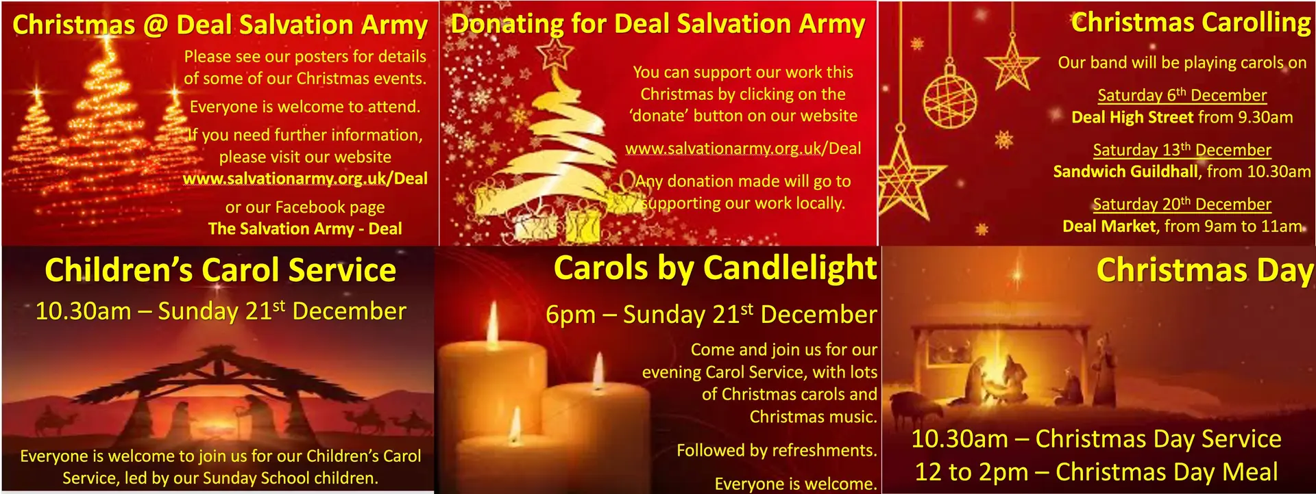 Deal Christmas Posters