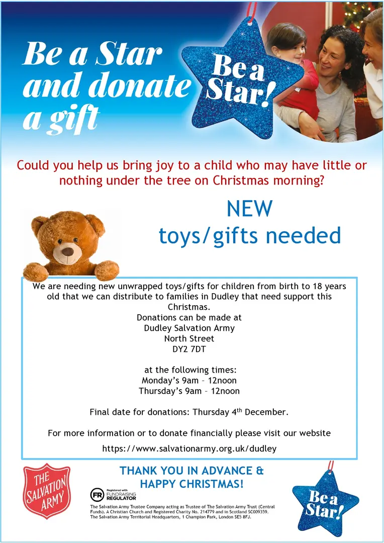 How to support our Christmas Present Appeal for 2025