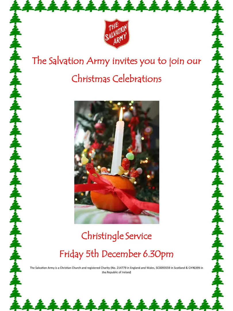 2025 Christingle service