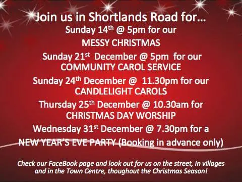 Dates for your Diary in December