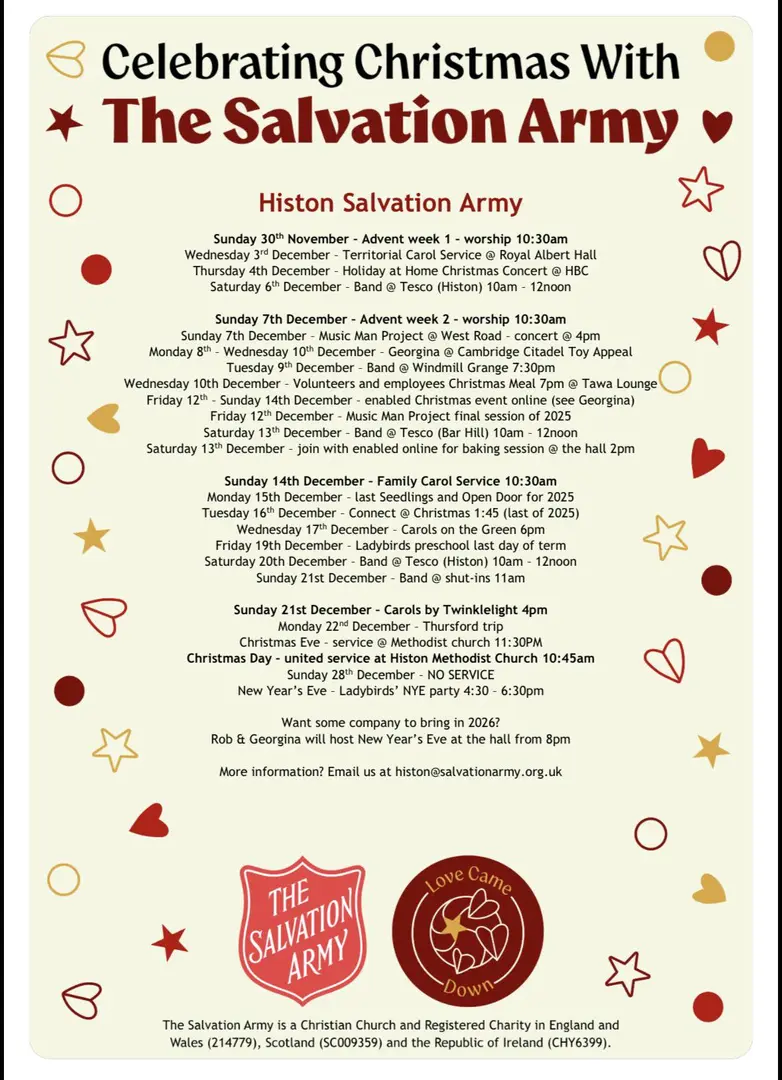 Christmas 2025 Programme