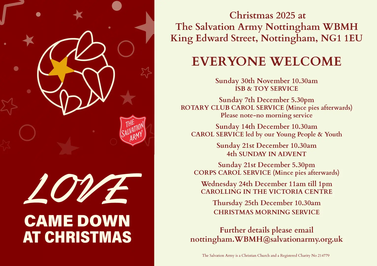 Christmas Events WBMH