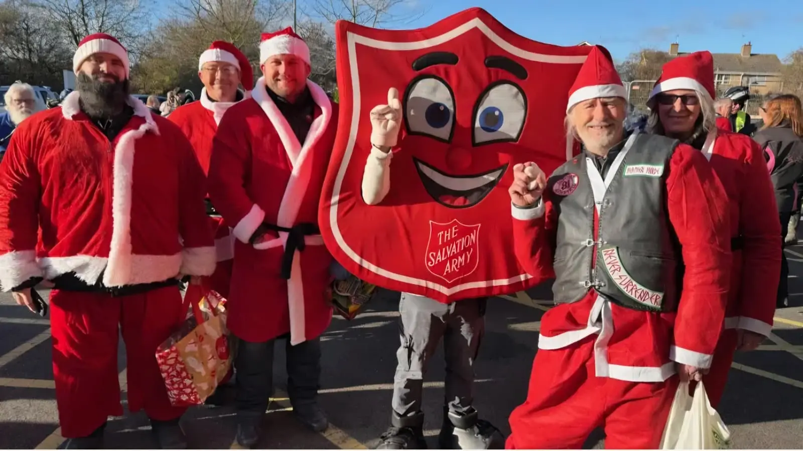 Bikers at the Neward Toy Run