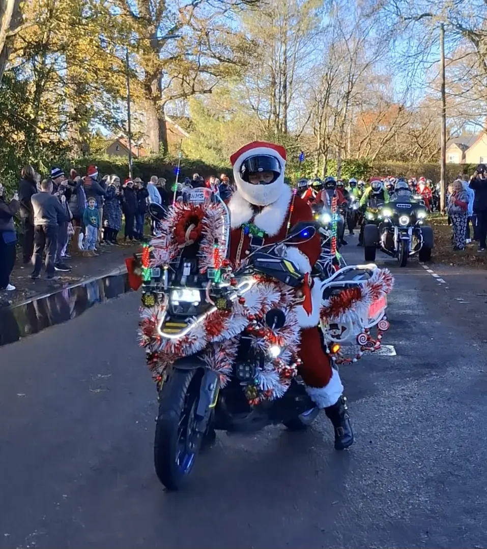 Bikers take part in Toy Run