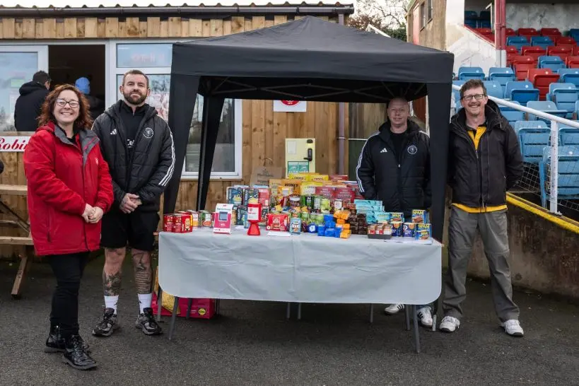 sam jones with newtown afc