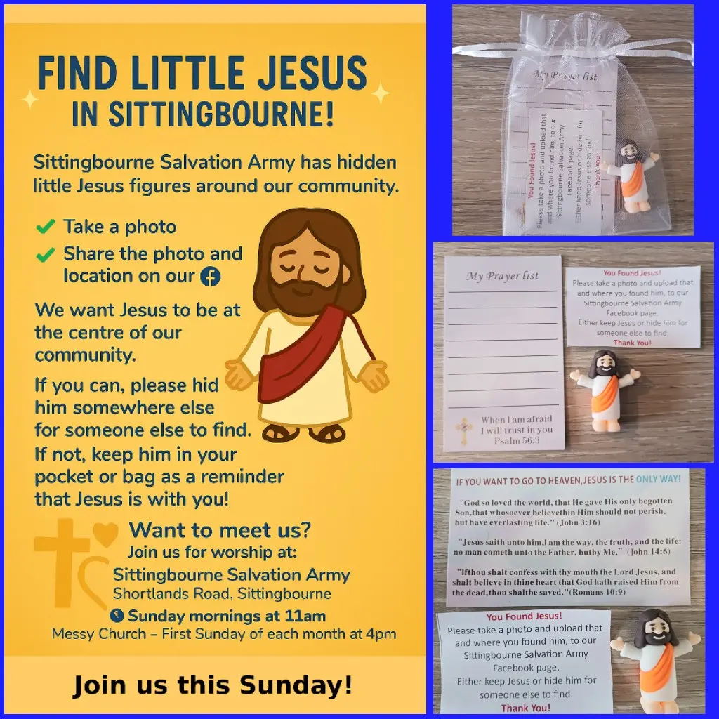Find Little Jesus in Sittingbourne