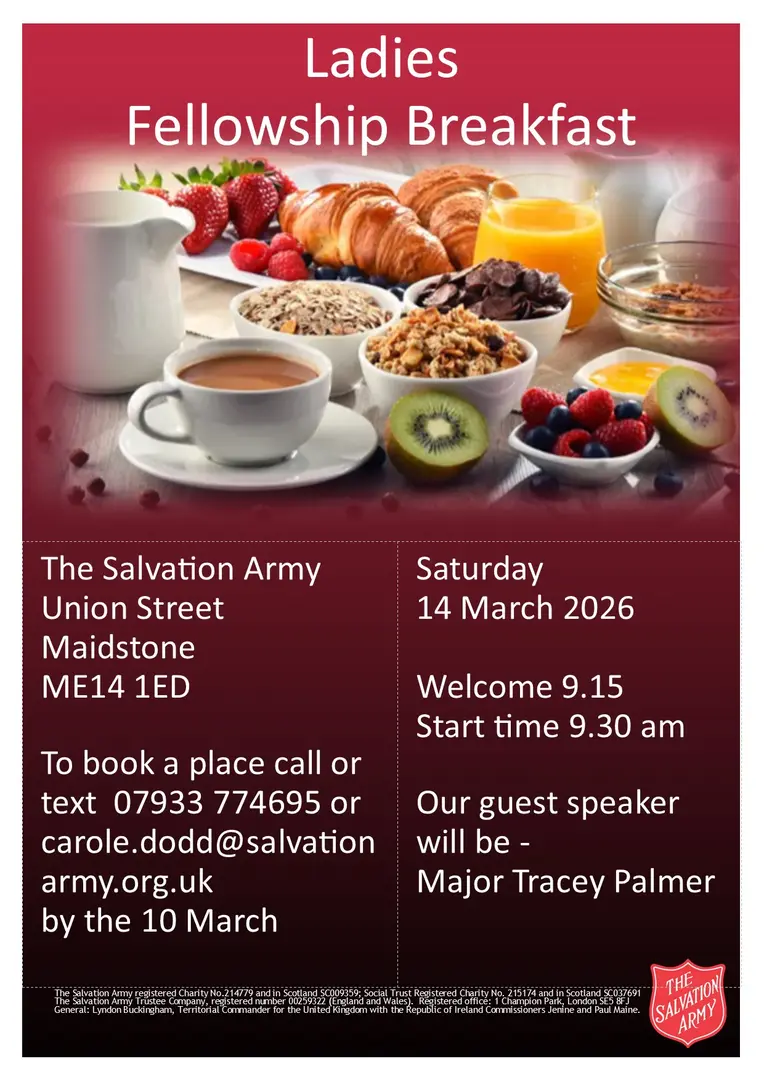 Ladies Fellowship Breakfast Poster