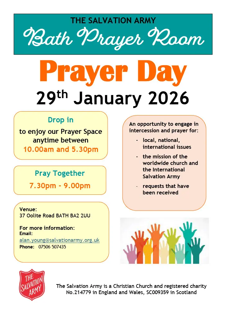 Prayer Day 29th January 2026