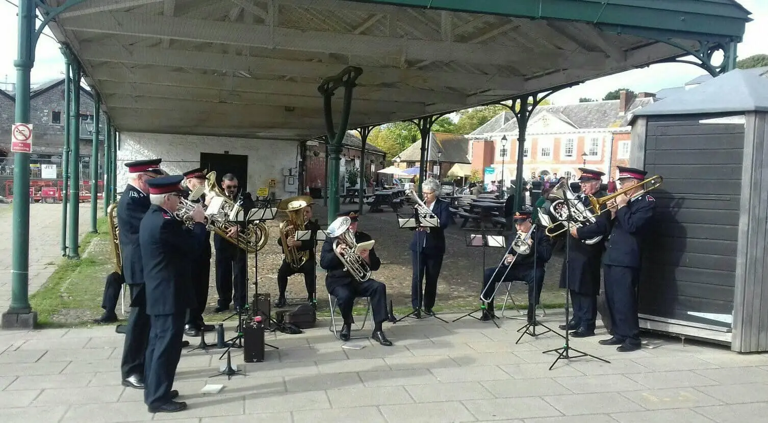 Exeter Temple Band at the Quay