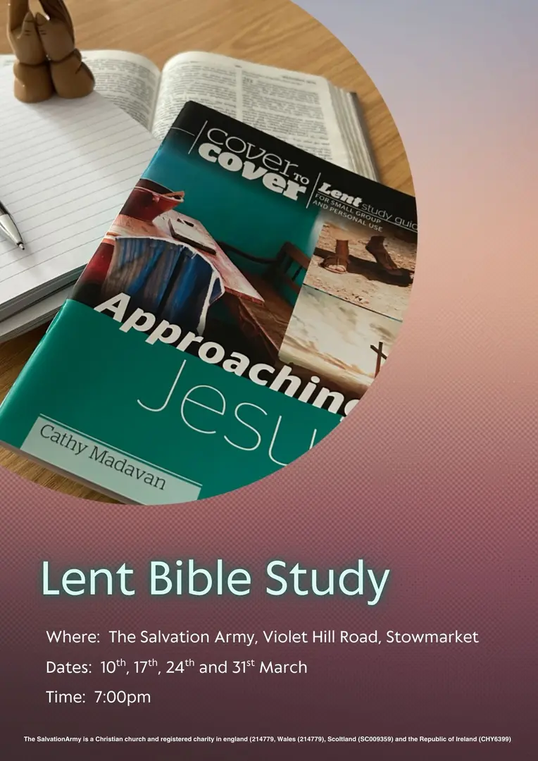 Lent Bible Study Stowmarket 2026