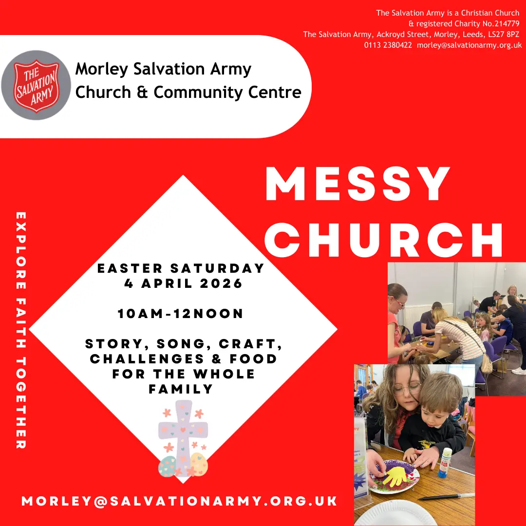 easter messy church saturday 4 april 2026 10 - 12 fun for all the family 