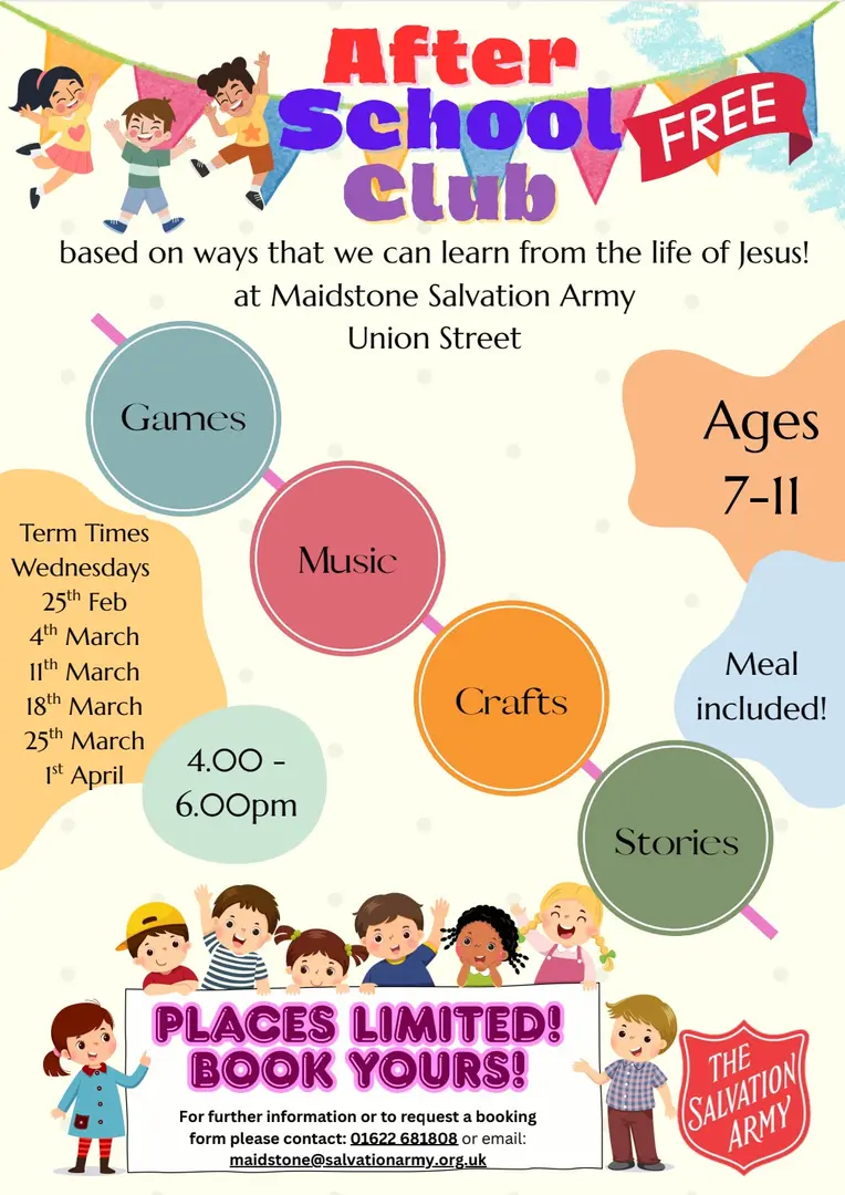 After School Club Poster