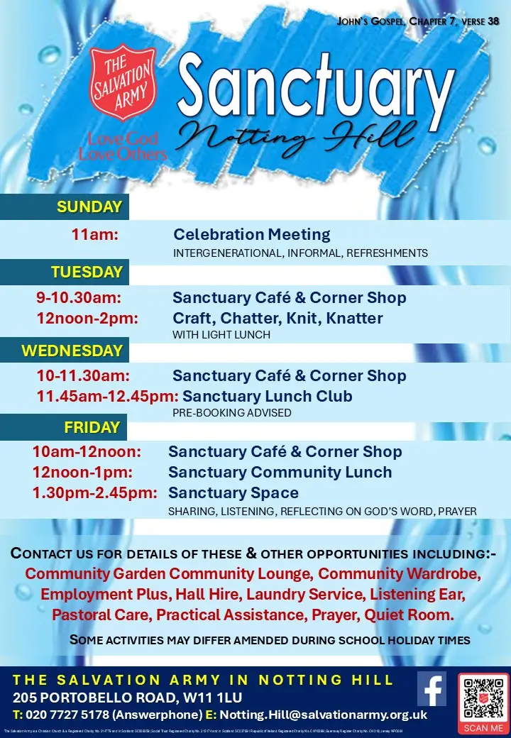 Weekly Events and Activities 