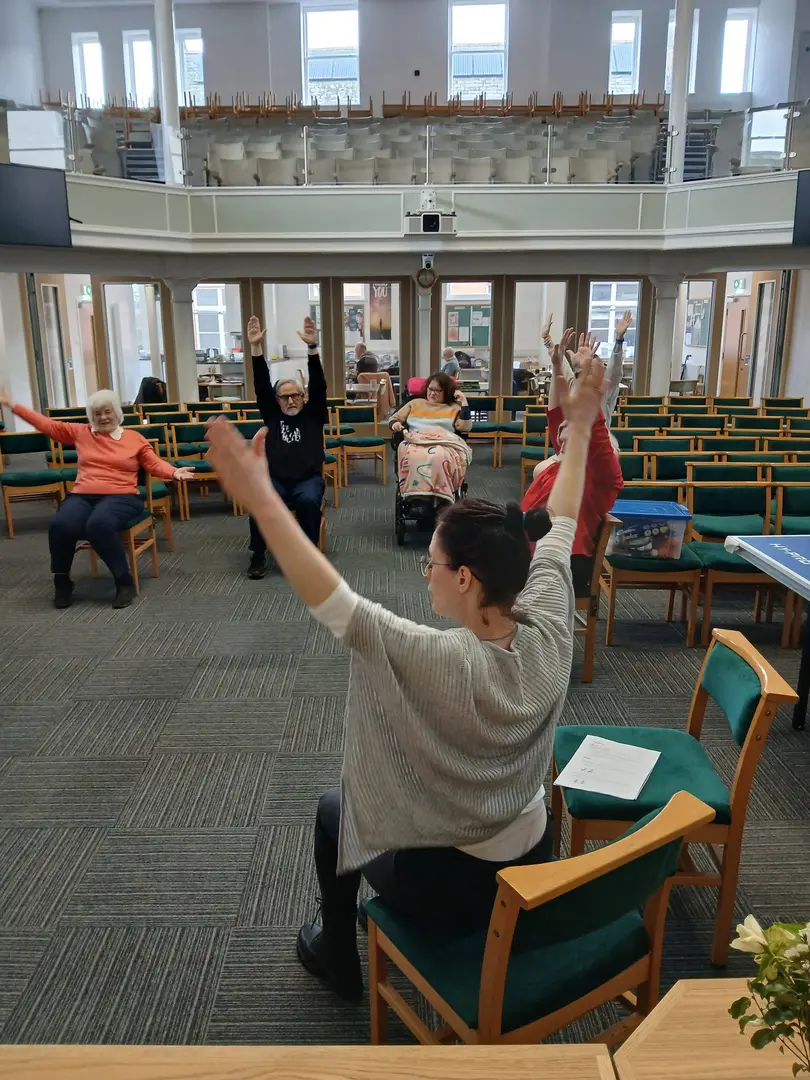 Chairobics for mobility