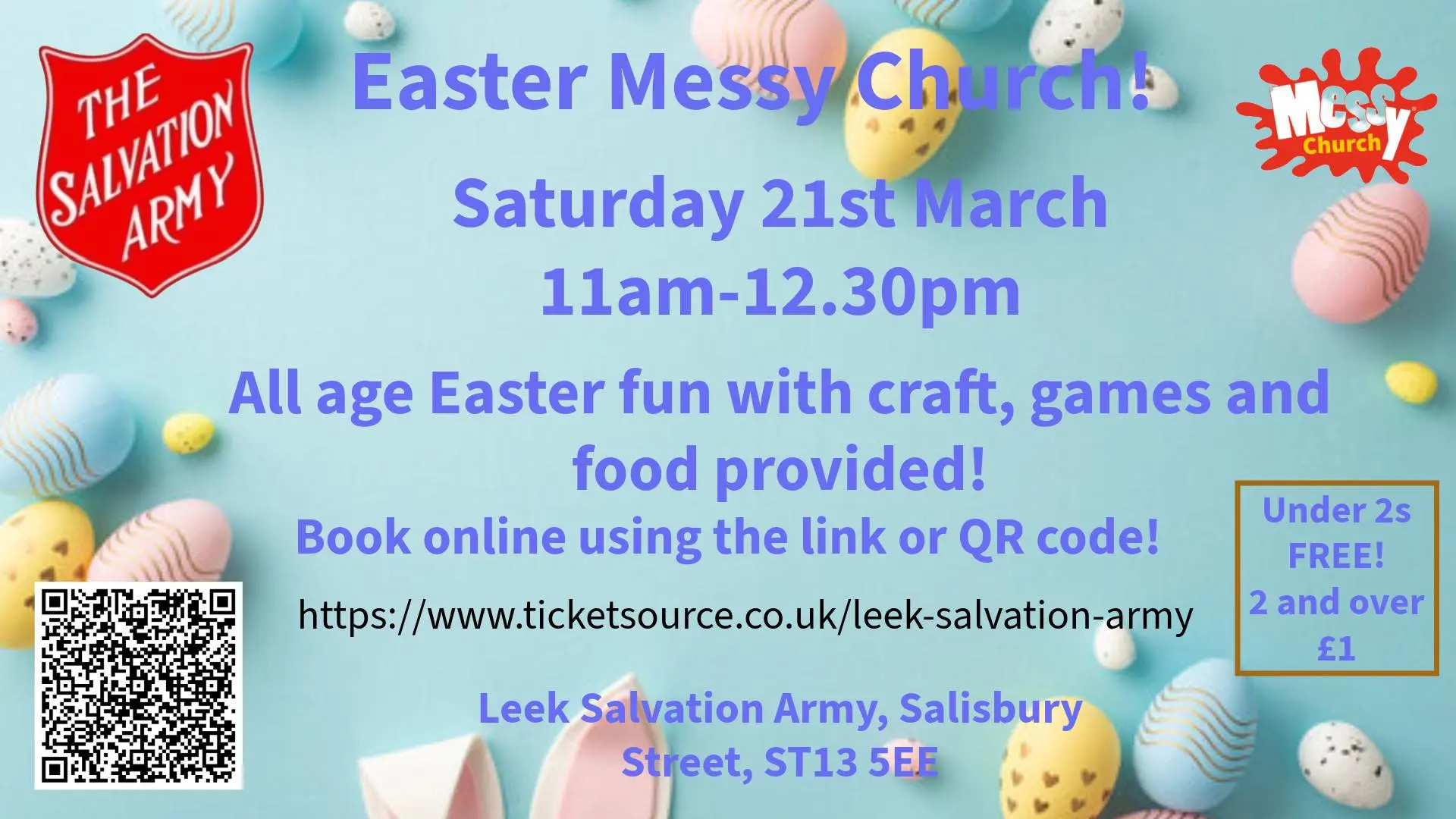 Leek Corps Easter Messy Church