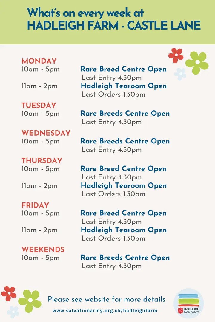 HFE What's On Hadleigh Farm