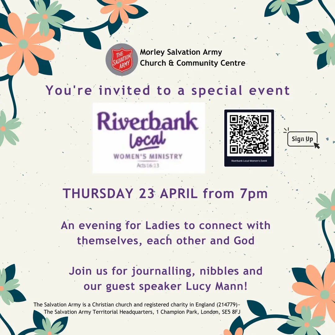 riverbank local event 23 april at 7pm 