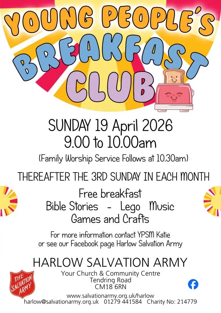 19 April Young People's Breakfast Club