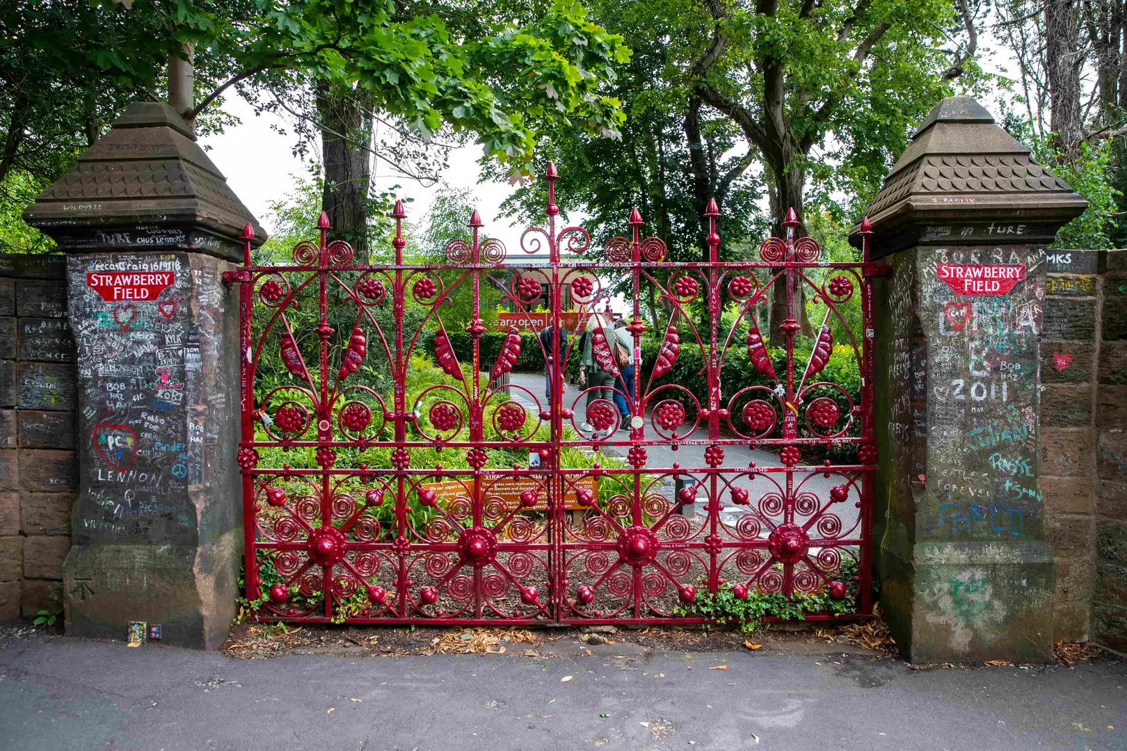 The Strawberry Field Site Gates