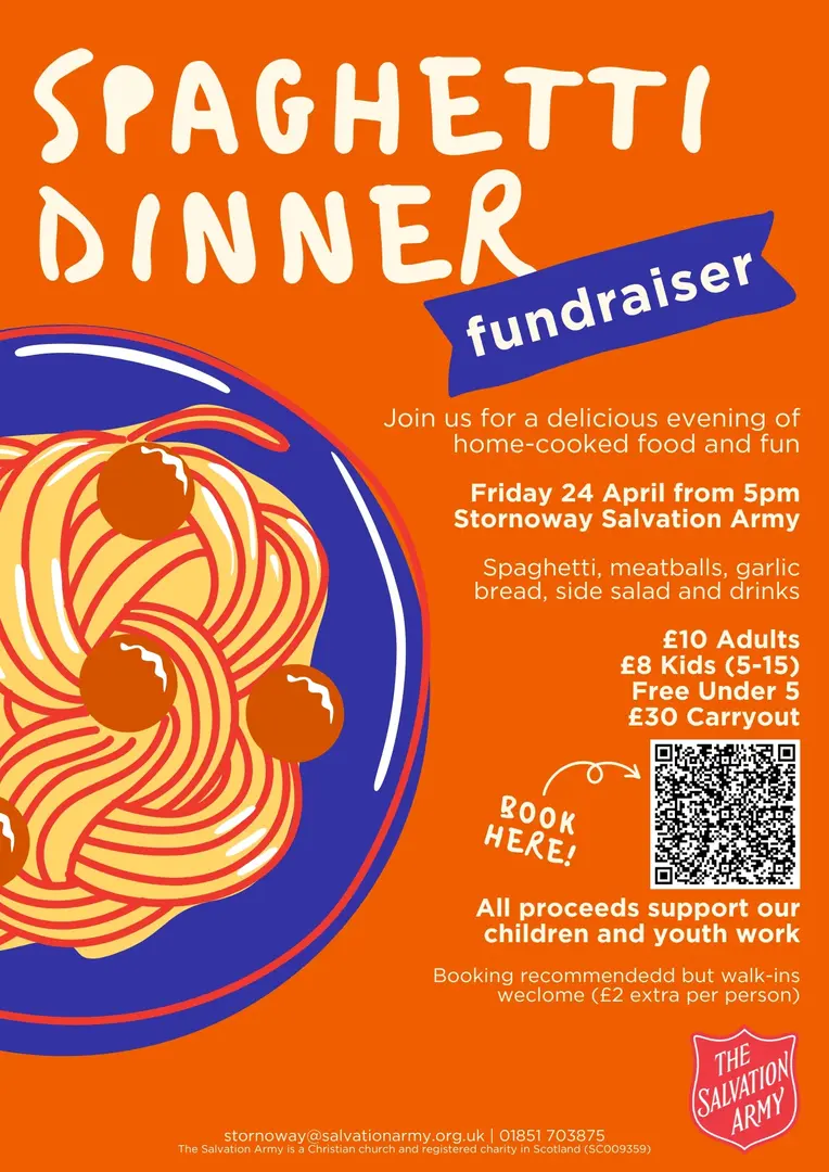 Spaghetti Dinner Fundraiser