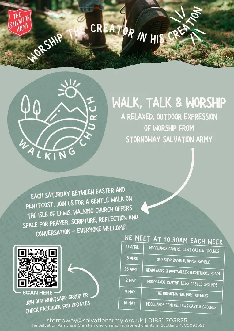 Walking Church Poster