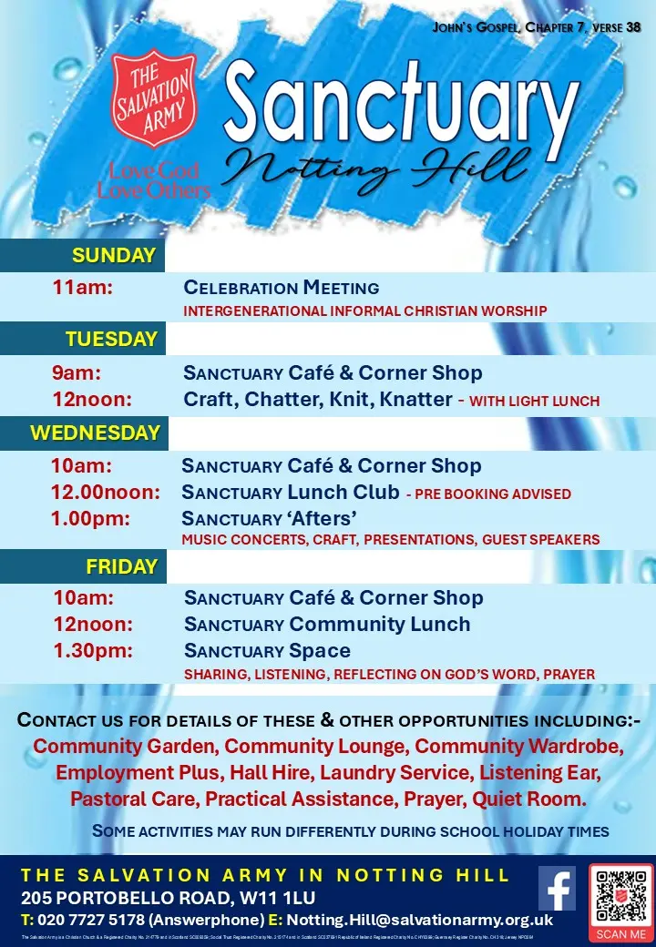 Weekly Programme for all 