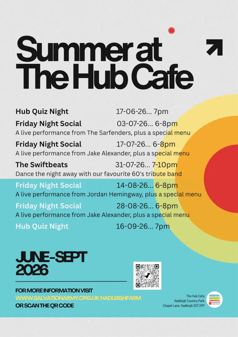 Hub Cafe Summer Events