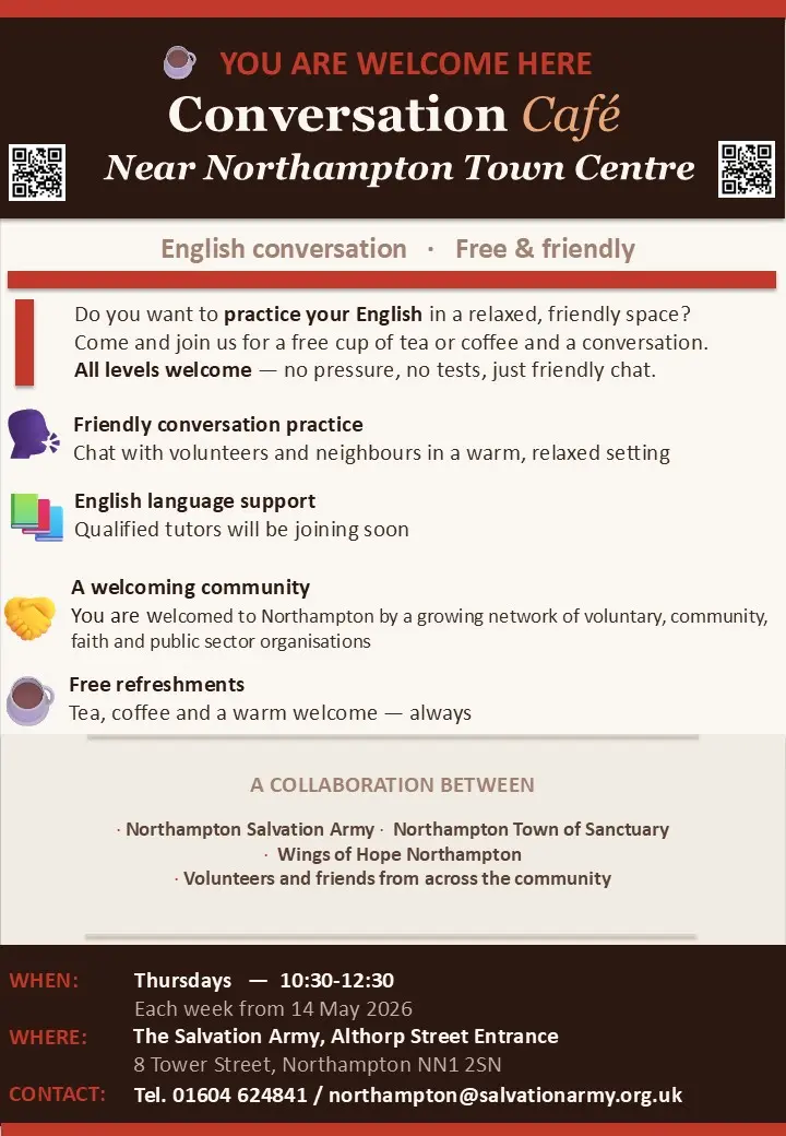 Conversation Cafe Poster