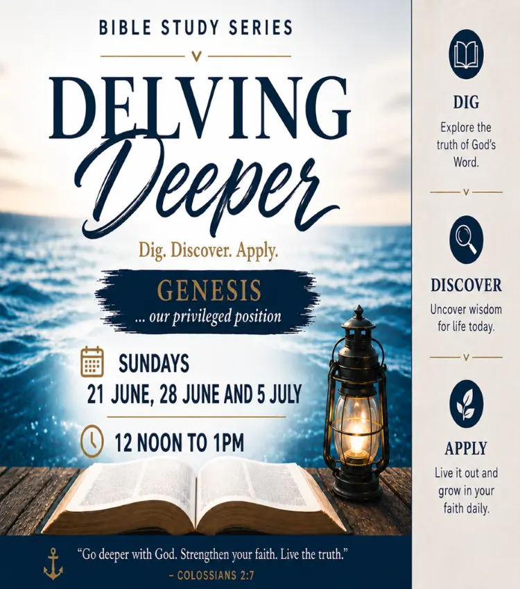 Delving Deeper- Series 1 -  Seeking the right story in Genesis